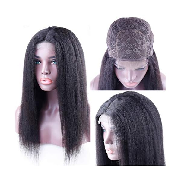 Odir Wear and Go Glueless Wigs Kinky Straight Human Hair Pre  display picture 1