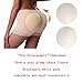 Gotoly Women's Seamless Butt Lifter Padded Panties Enhancer Womens Underwear (M, Beige)