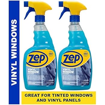 Zep Vinyl Window Cleaner 32 Ounce ZUGVT32 (Pack of 2) - Great for Tinted Windows