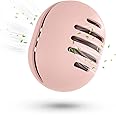 Fauxomor Makeup Sponge Holder,Double-sided 5-line Vented Silicone Beauty Blender Holder for Travel,Shatterproof Make Up Sponge Travel Case for All Sponges Sanitary Reuse Easy to Carry,Pink