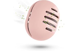 Fauxomor Makeup Sponge Holder,Double-sided 5-line Vented Silicone Beauty Blender Holder for Travel,Shatterproof Make Up Sponge Travel Case for All Sponges Sanitary Reuse Easy to Carry,Pink