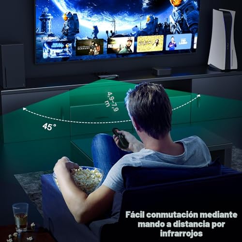 HDMI 2.1 Switch 3x1, AVIDGRAM 8K HDMI Switch 3 in 1 out with IR Remote Control Swicther 4K 120Hz Auto Support 8K 48Gbps for Xbox Series X PS4 Pro PS5 UHD TV Monitor Projector
