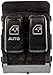 APDTY 012136 Power Window Master Switch Fits Front Left Driver Side 2000-2005 Chevy Venture / 2000-2004 Oldsmobile Silhouette (2 Black Button; Black Trim) (Replaces 10387305)