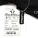 May&Maya Women's Adjustable Shoulder Straps Maxi Dress (S, Black)