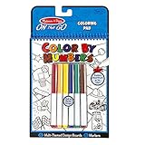 Melissa & Doug On the Go Color by Numbers Kids' Design Boards: Playtime, Construction, Sports, and More (Great Gift for Girls and Boys - Best for 5, 6, 7, 8, 9 Year Olds and Up)