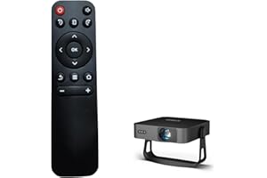 RUOYINKE Remote Control Compatible for VOPLLS R1 Home Projector, Mini Projector, (Not Compatible with Other Brands,Maybe They Look The Same)