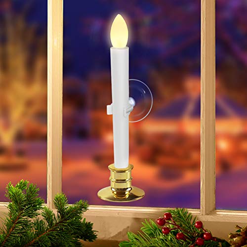 Window Candles with Remote Timers 10PCS Battery Operated Flickering