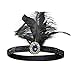 1920s Accessories Set for Women Feather Headband Earrings Necklace Gloves Cigarette Holder Gatsby Flapper Costume Set (OneSize, Set-F)
