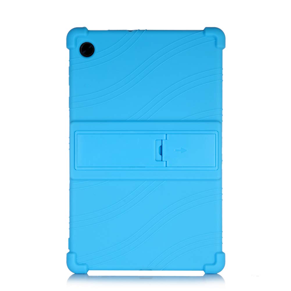 ORANXIN Case for Lenovo M10 Plus - Stand Soft Silicone Pouch Shockproof Rubber Shell Protective Cover for Lenovo M10 Plus TB-X606F 10.3 Inch Tablet
