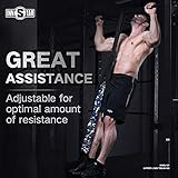INNSTAR Pull up & Chin up Assist Band,Adjustable, with Carry Bag for Men & Women Naturl Latex
