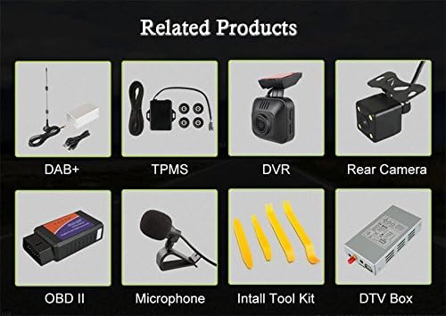 FEELDO Car Car Audio host WL series function options dedicated / Related Optional Parts： (External DVB-T2 HD)