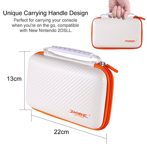 image for AZFUNN New Nintendo 2DSXL/ LL Protective Kit Traveler Case - Portable 