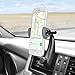Car Phone Holder, Veckle Car Mount Holder Air Vent, Easy Install Universal Car Mount Cell Phone Holder Stand Cradle for Smartphone Car iPhone 7 6S 6 Plus Samsung Galaxy S8 S7 S6 Edge GPS - Black
