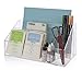 MEKBOK Premium Quality Clear Plastic Craft and Desktop Organizer