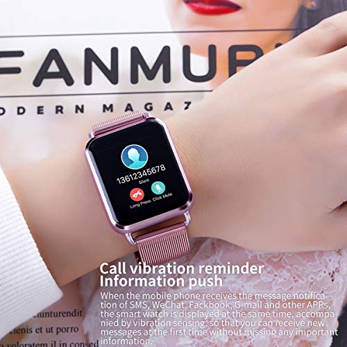 Smart Watch Color Touch Screen Pedometer Heart Rate Monitor Blood Pressure Activity Tracker Sleep Monitor Camera Bluetooth Sport Fitness Tracker - Thumbnail 2