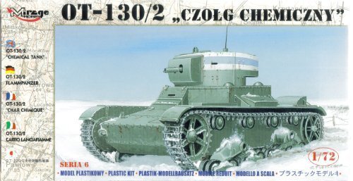 Mirage Hobby 72615, Chemical tank OT-130/2, plastic model kit