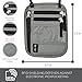 Travel Wallet & Family Passport Holder RFID Blocking Document Holder & Organizer Protects Your Passports (Grey) (Multicolor G)