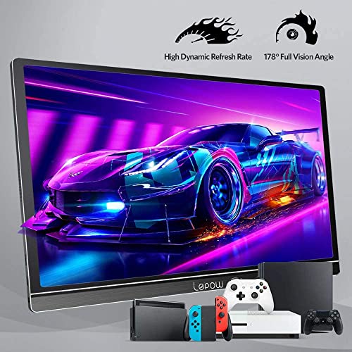 Portable Monitor Lepow Z1Gamut Laptop Display 15.6'' FHD [Improved