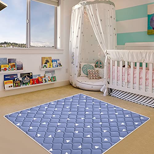 Premium Foam Baby Play Mat 59" X 59", Thicken OnePiece Crawling Mat