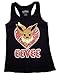 Pokemon Eevee Juniors Black Racerback Tank Top
