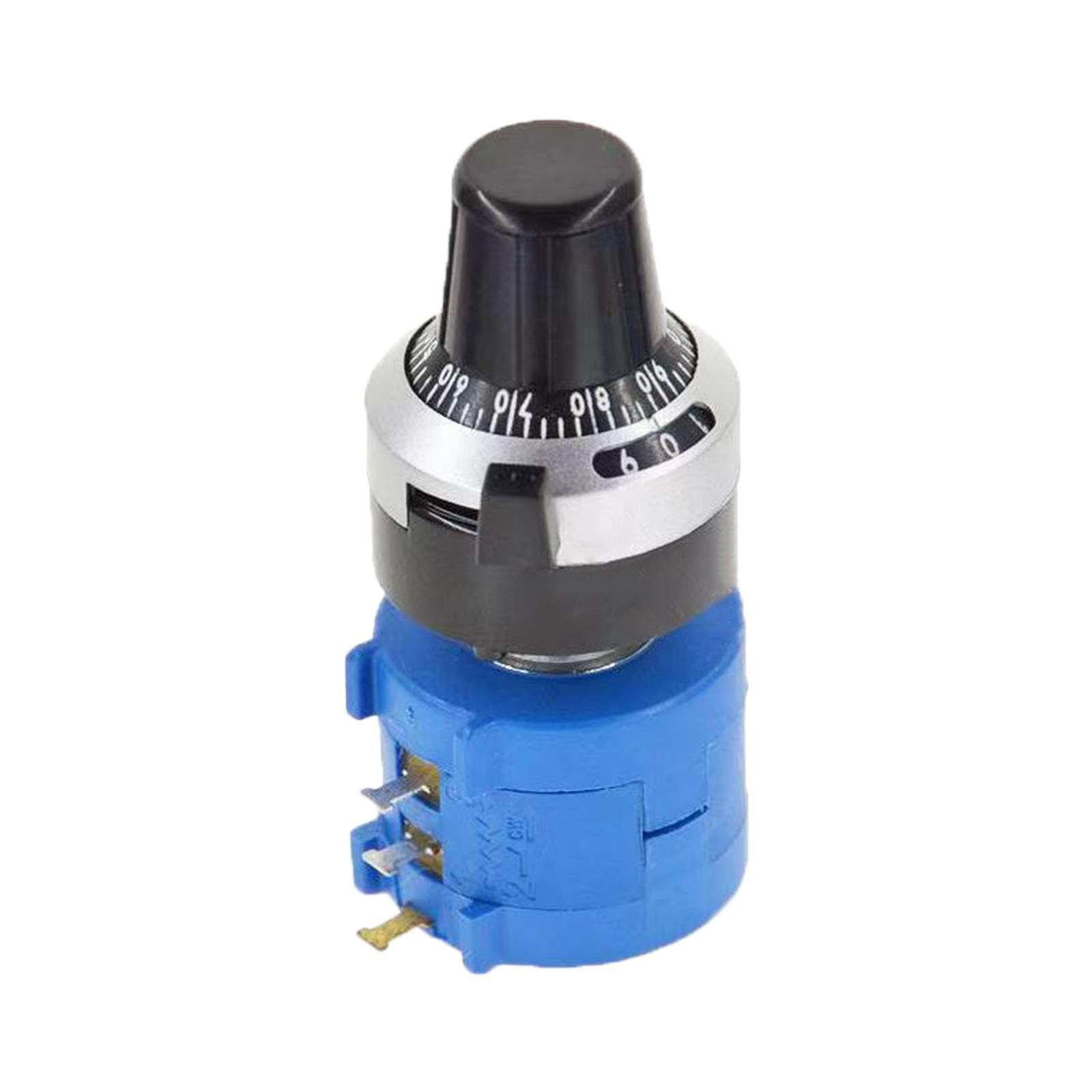 Switian 3590S-2-103L B10 Kohm Rotary Wire Wound Precision Potentiometer, Precision Multi turn Wirewound Potentiometer, Adjustable Resistor Counting Dial Rotary Knob