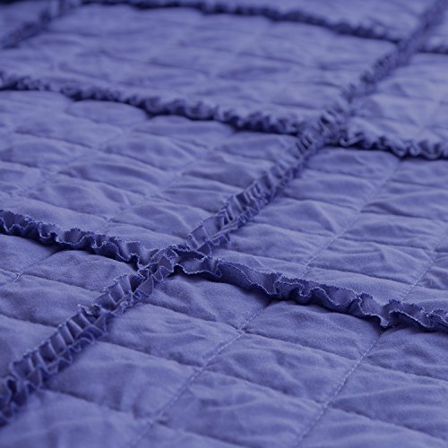 Quilt Set Solid Violet Full/Queen(86\