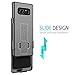NageBee Belt Clip Holster Case Compatible with Samsung Galaxy Note 8 Combo Shell & Holster Case Super Slim Case w/Built-in Kickstand [Swivel Belt Clip] - Black