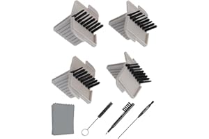36 Pack Hearing Aid Filters Hearing Aid Wax Guards With Cleaning Tools For Phonak For Resound For Widex And Jungle Care CIC, 