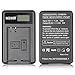 Neewer NW-BLN1 Portable USB Battery Charger Compatibal with BLN-1 Camera Battery for Olympus BLN1, BCN1, PEN E-P5, OM-D E-M1, OM-D E-M5 Digital Camcorder Battery