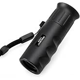 ANTSIR 8x21 Monocular Telescope for Adults, Compact Pocket Scope with FMC Glass Lens, Lightweight Travel Monocular for Bird Watching, Hiking and Sightseeing