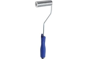 Fiberglass Roller, Aluminum Alloy Bubble Paddle Tool with Solvent Handle for Boat Tub Shower Bathtub Repair and Fiberglass La