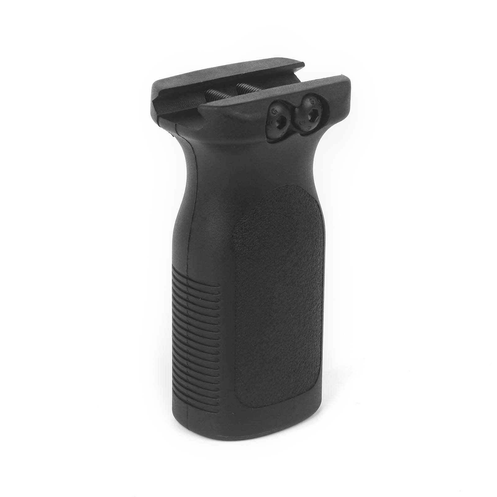 QIRUIMY Tactical Rail Front Grip,Nylon Vertical Foregrip Rvg Knight's Handle for 20mm Picatinny Rail System (Black)