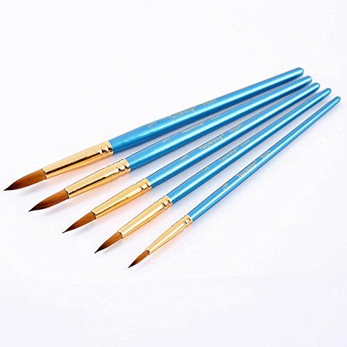 COCODE 20pcs Mandala Dotting Tools Dot Kit Rock Painting Pen with Paint Stencil,Brush,Paint Tray,Acrylic Rods and Point Drill Tool for Painting Rock,Coloring,Drawing & Drafting,Kids' Crafts,Nil Art - Thumbnail 6