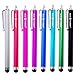 Eco-Fused Stylus Pen Bundle - Universal - 8 Long / 8 Short - Compatible with All Capacitive Touchscreen Devices - for iPad, iPhone, Samsung Phones and Tablets, All Android Phones and Tablets and More