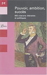 Pouvoir, ambition, succès