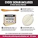 pureSCRUBS Premium Cucumber Body Scrub Set - Large 16oz Dead Sea Salt Body Scrub for Women Exfoliation KP Bump Eraser Body Scrub Includes Wooden Spoon, Loofah & Soap