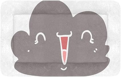 Nuages Emoji Avec Expression Du Visage Extra Large Literiee