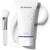Dr Vincent Deep Hydration Collagen Night Wrapping Mask with Collagen Peptides, Overnight Peel Off Face Mask for Firming and Antioxidant, Tri-peptide for Smoothing Wrinkles, 5.07 oz Large Size