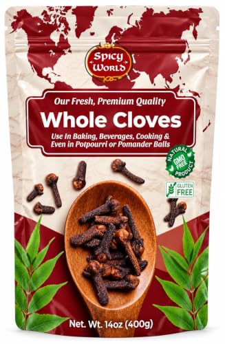 Spicy World Cloves Whole 14 Oz Bulk Bag