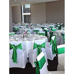 VATIN 4" Wide Double Faced Polyester Forest Green