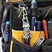 Nite Ize KRS-03-11 9001211 Key Rack Clip, Size 1, unisex-adult, Silver/Stainless Steel