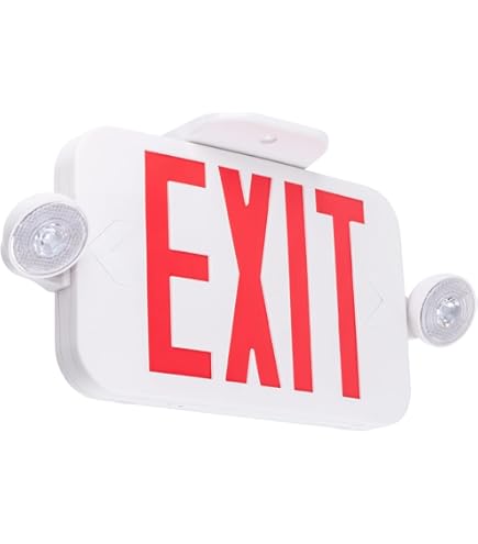 Sure-Lites LPX7 Lpx Universal Emergency Exit Light, 120/277 Vac