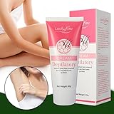 Depilatory Paste,LuckyFine - Unisex Painless Hair Removal Cream Legs Arms Underarm Depilatory Cream 60g
