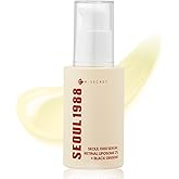 K-SECRET SEOUL 1988 Retinal Serum: Retinol Serum for Face Anti Aging Wrinkle Care - 2% Retinal Liposome Black Ginseng Niacinamide Bakuchiol Vitamin C & 3 Peptides - Korean Skincare Fragrance Free 30mL