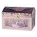 Childrens Purple Musical Music Box Jewelry Music Box Spinning Dancing Ballerina Drawer-Tune is Swan Lake