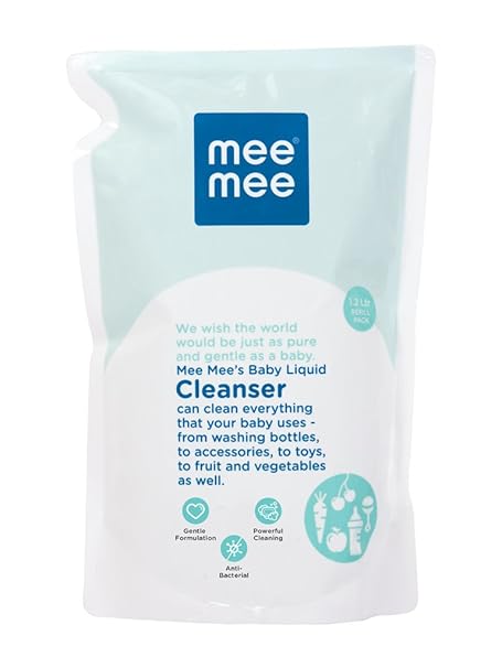 Mee Mee Anti-Bacterial Baby Liquid Cleanser (1.2 L - Refill Pack)
