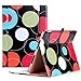 ProCase for iPad Pro 12.9 2017/2015 Case (1st & 2nd Generation), Stand Folio Case Cover for iPad Pro 12.9 Inch (Old Model 2017/2015), with Multiple Viewing Angles, Pencil Holder - Circles