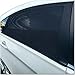 Car Lovers Care Window Shade UV Protection for Your Baby and Auto Interior. Universal Rear Window Sun Shades Fit Most Cars and SUV. Easy to Install Sunshades, Roll Down Your Windows.
