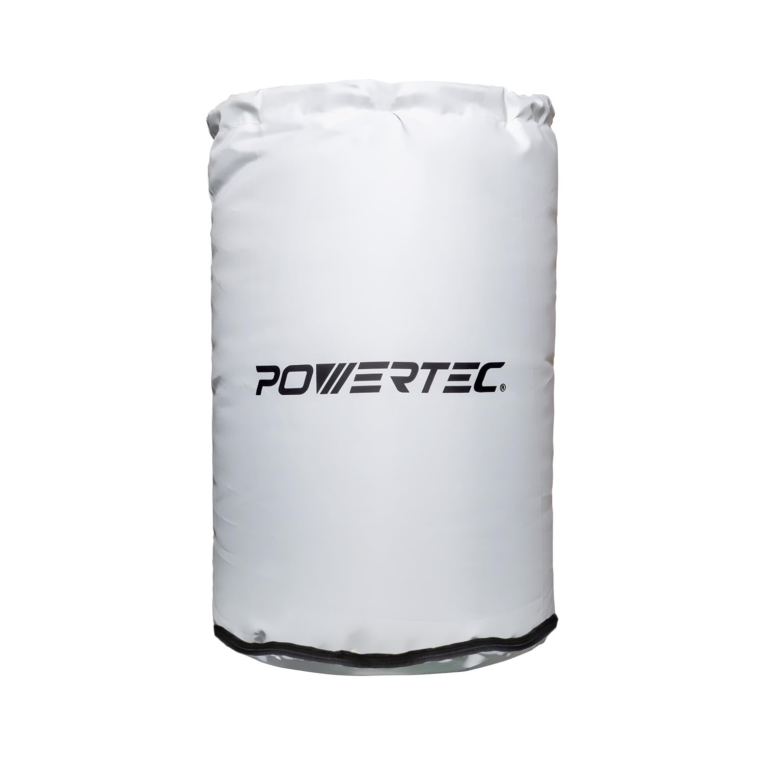 Photo 1 of POWERTEC Dust Collector Bag, 20" Dia. x 30", Dust Collection Bottom bag with Clear Window & Zipper for Shop Fox, Grizzly, Wen, JET Dust Collectors, and Drums between 19" to 20", 1 PK (70351)