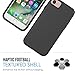 For iPhone 8 Case / iPhone 7 Case, MoKo Shockproof, Ultra Slim Protective Case Dual Layer Non-slip Grip Protection Cover for Apple iPhone 8 / 7 - Black